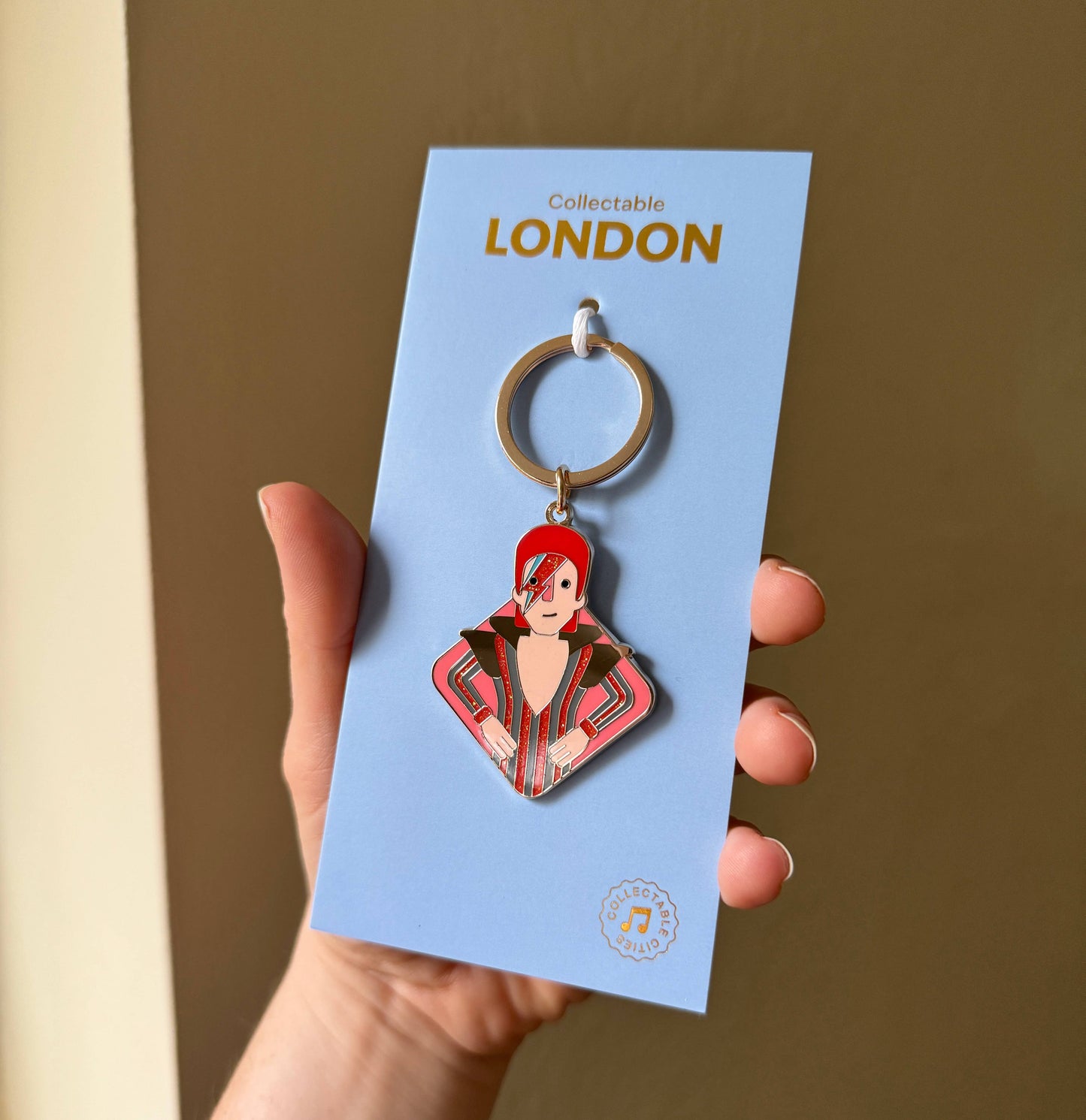 Bowie Keychain - Stardust