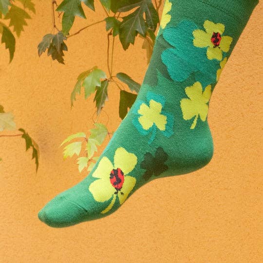 Chaussettes Trèfles et Coccinelles