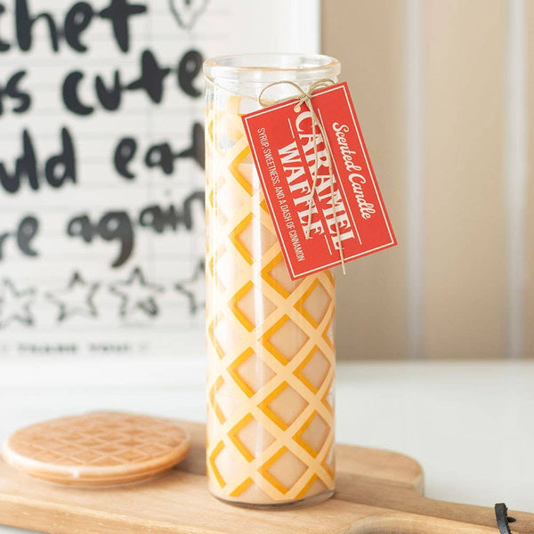 Bougie Parfumée Gaufre au Caramel