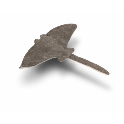 Grote pluche manta rog | Grijs