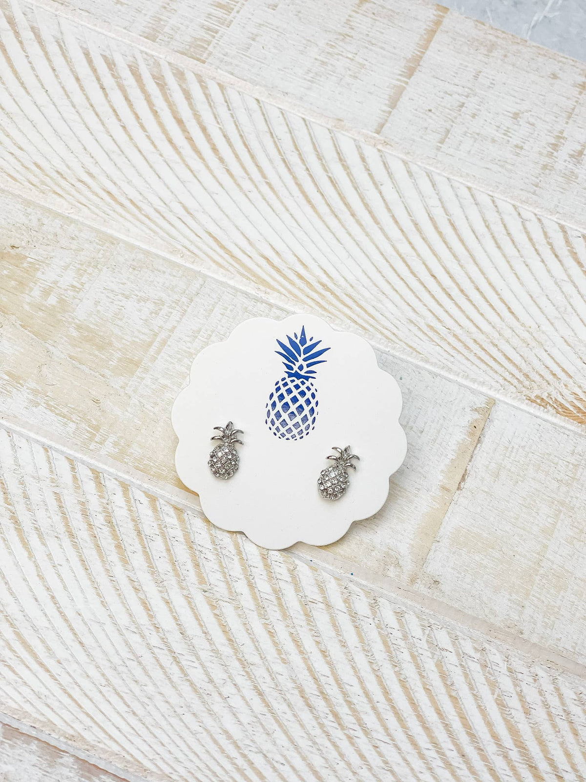 Ananas oorbellen