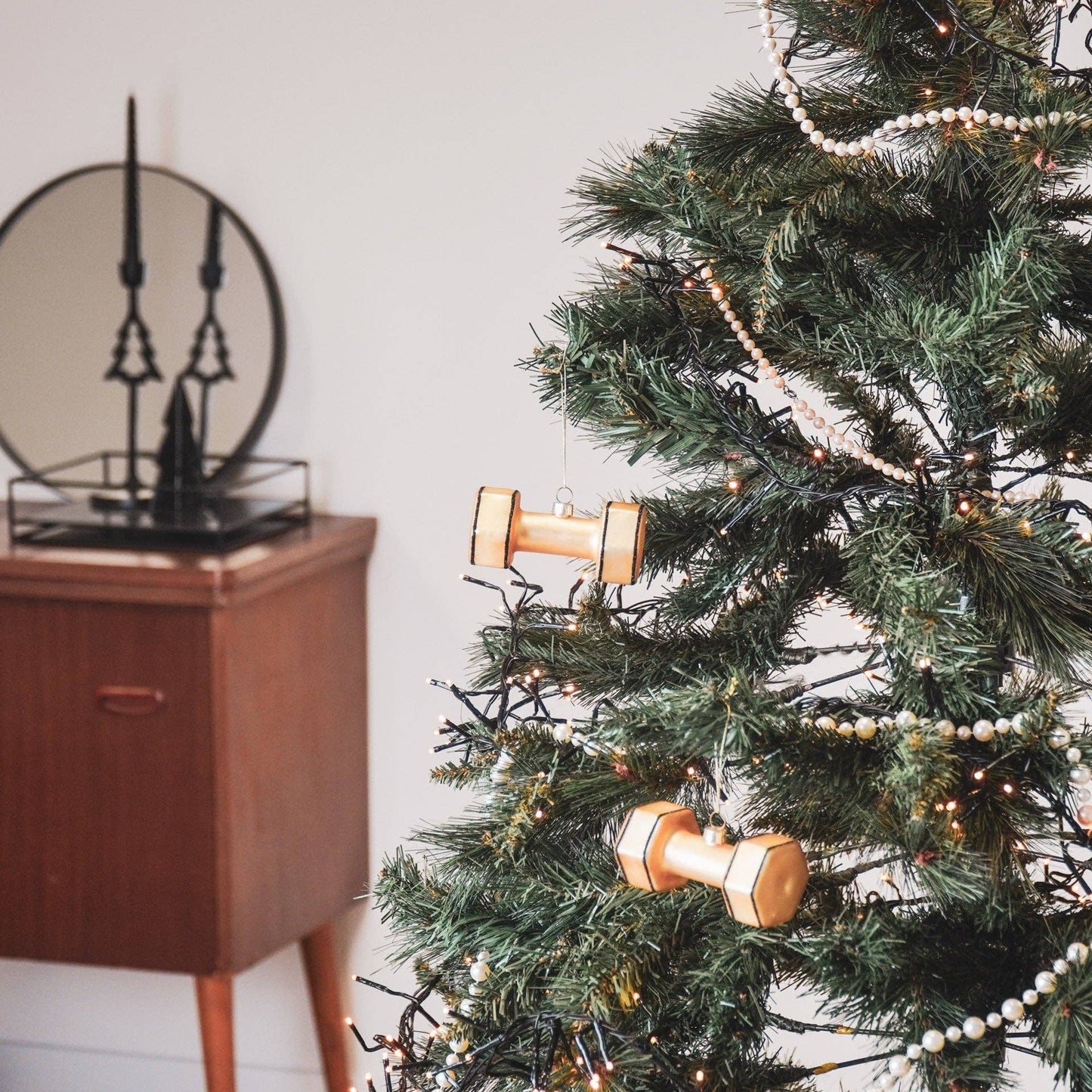 Boule de Noël Haltère