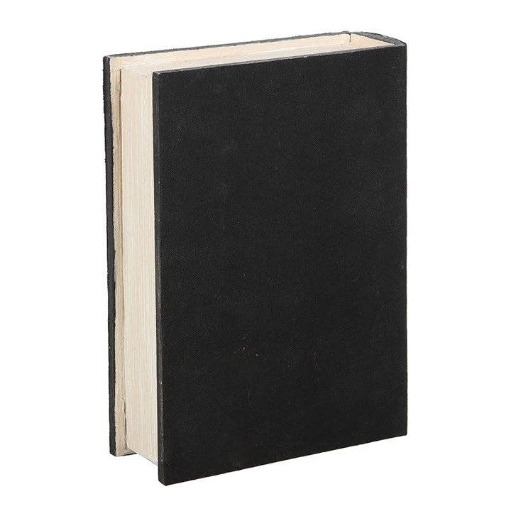 Boîte de rangement en forme de livre gothique de la bibliothèque des plantes vénéneuses