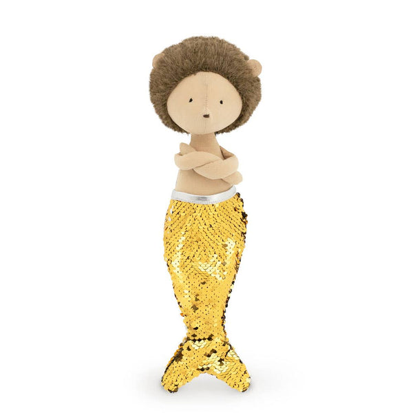 Peluche en coton, Henry le Hérisson : Sirène-29cm-3+