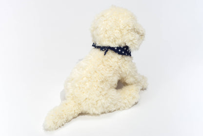 Sitting Labradoodle Plush Toy