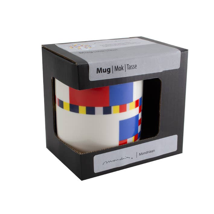 Mug in a box, Mondrian, Boogie Woogie