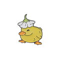 Yellow Duck Flower Pins