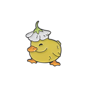 Yellow Duck Flower Pins