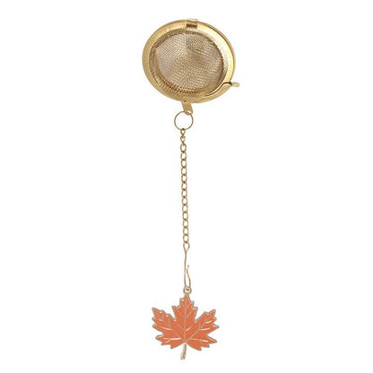 Creature Comforts Set: Autumn Mug and Tea Strainer