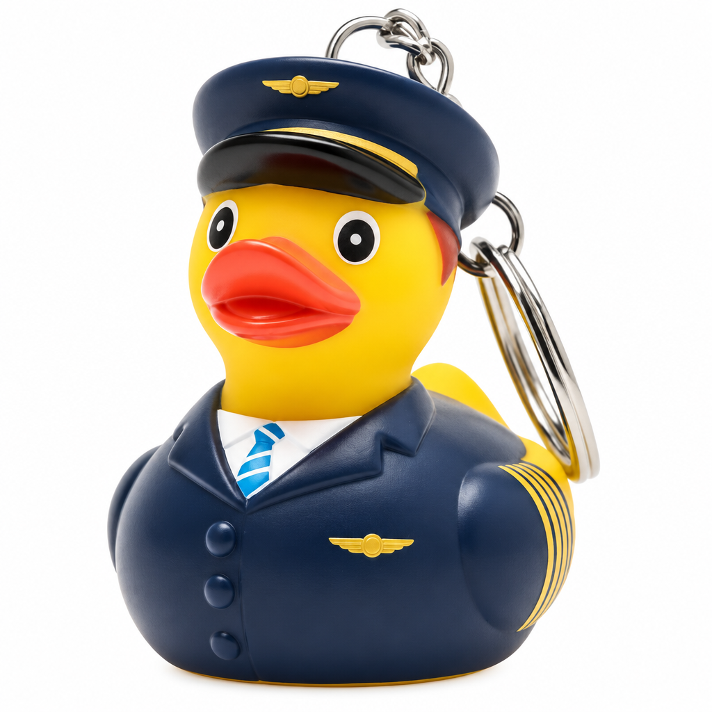 Porte-clés Canards Pilote de ligne