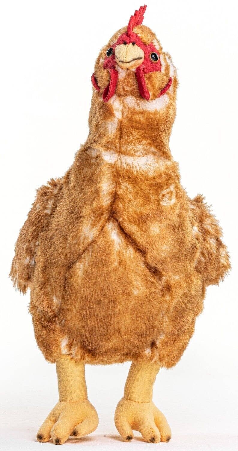 Brown Chicken Plush Toy