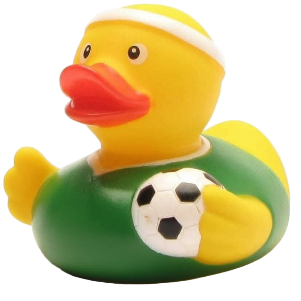 Canard Footballeur maillot vert