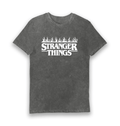 T-shirt adulte Stranger Things Vecna D&D Eco Stonewash