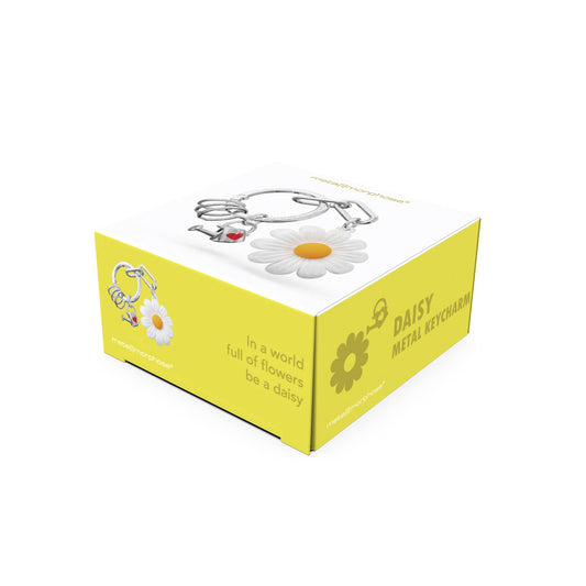 Porte-clés charms Marguerite