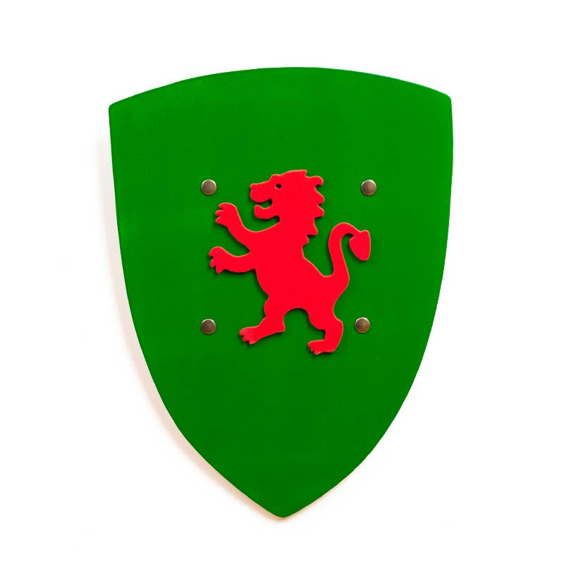 Kamelot Green Shield With Lion S