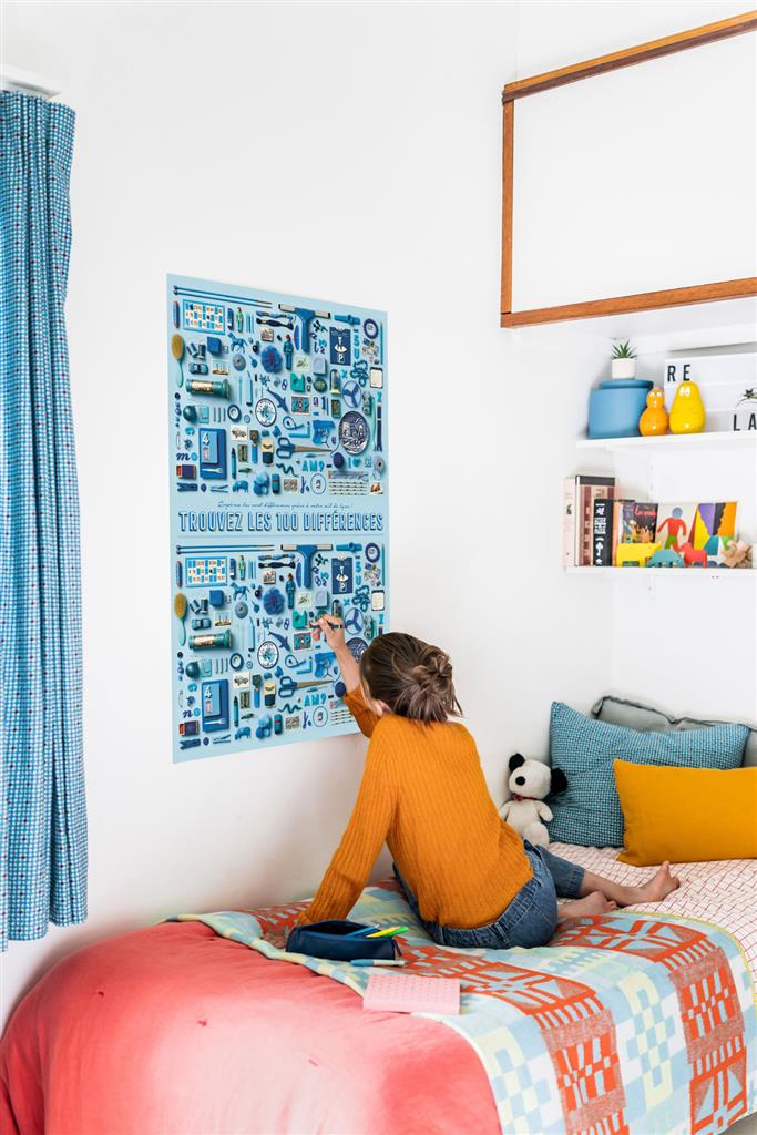 XL-Spielposter – Trouvez les 100 Différences