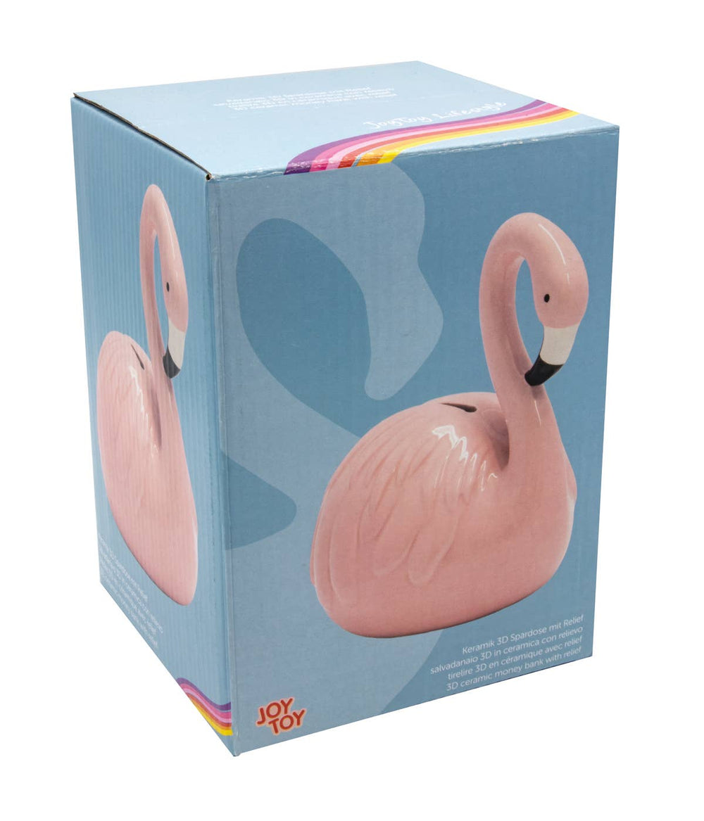 Flamingo Piggy Bank