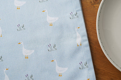 Bramble Farm Duck Illustrated Tea Towel
