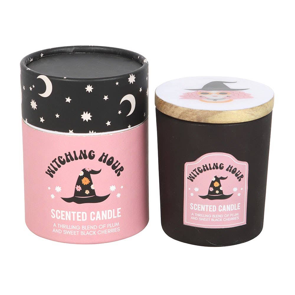Bougie Halloween Witching Hour aux senteurs de prune et cerise noire