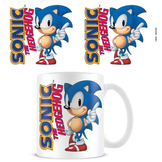Sonic The Hedgehog (classic gaming icon) 11 oz/315 ml