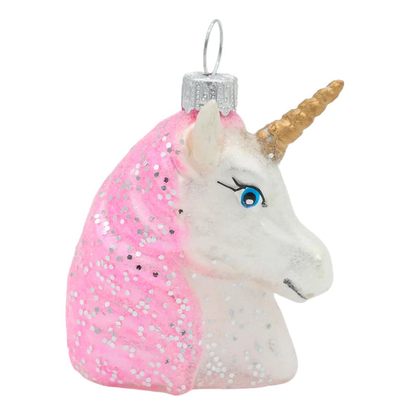 Eenhoorn kerstbal
