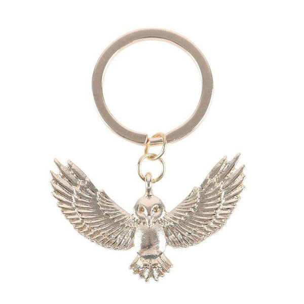 Porte-Clés Hibou Doré