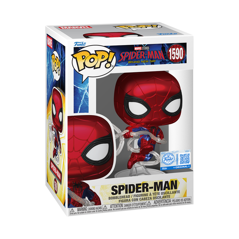 Pop! Spider-Man (Brand New Day) (Metallic) #1590