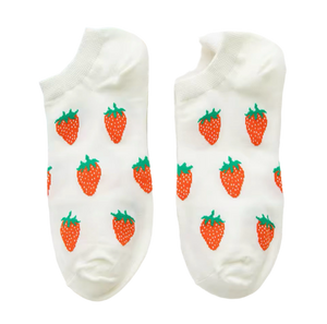 Chaussettes Courtes Fraises