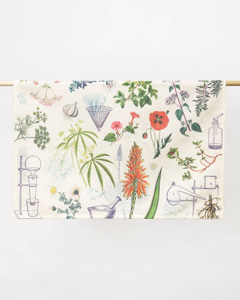 Torchon de Botanique Médicale – produit scientifique Cognitive Surplus EU, vue 3