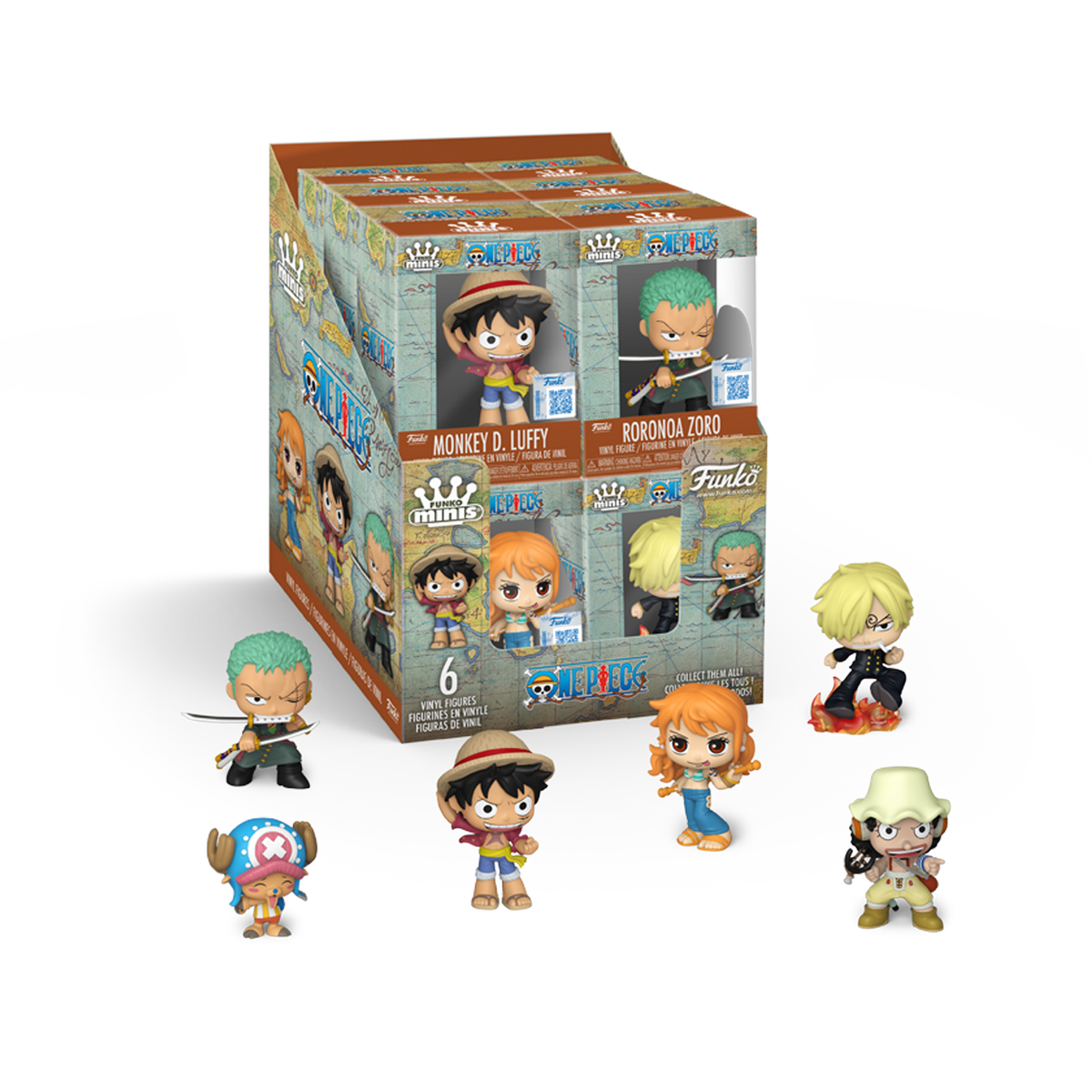 Mini Vinyl One Piece – Figurine Aléatoire