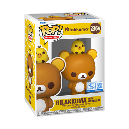 Pop! Rilakkuma avec Kiiroitori – boîte officielle Funko #2364