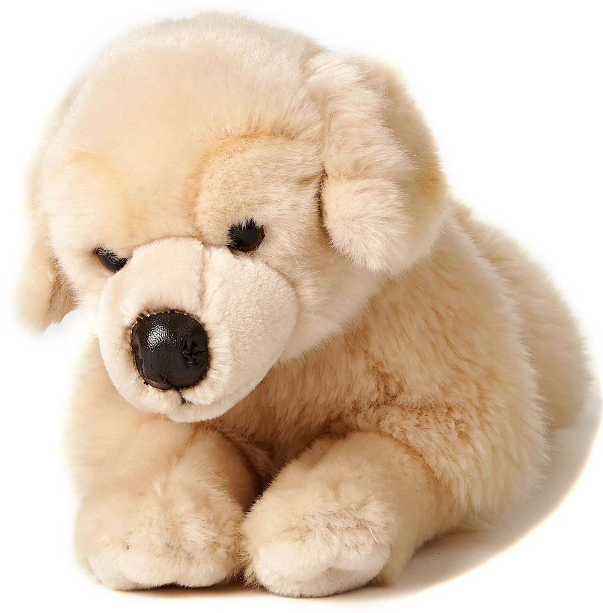 Peluche Golden Retriever, couché - 39 cm (longueur)