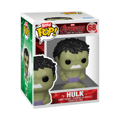 Bitty Pop! Captain America & Hulk 2-Pack – Hulk officiel Funko
