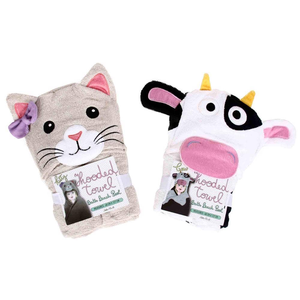 Serviette à Capuche - Animaux