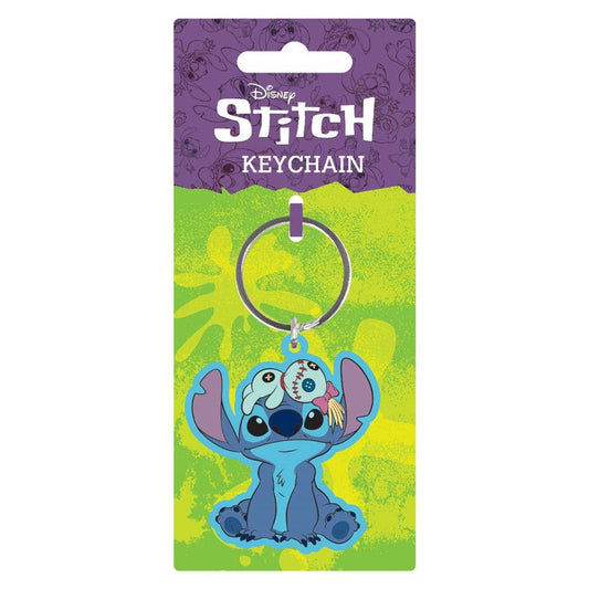 Lilo &amp; Stitch (Stitch &amp; Scrump) Keychain