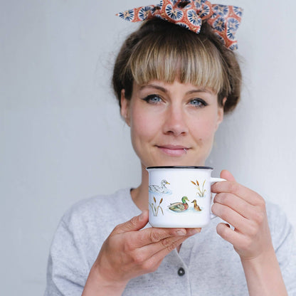 Ceramic mug - Duck pond