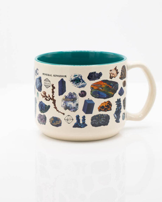 Mug Gemmes et Minéraux – produit scientifique Cognitive Surplus EU, vue 1