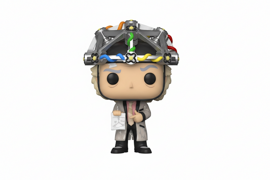 Doc Brown with Helmet