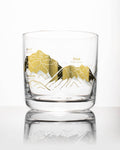 Verres à Whisky Montagnes du Monde