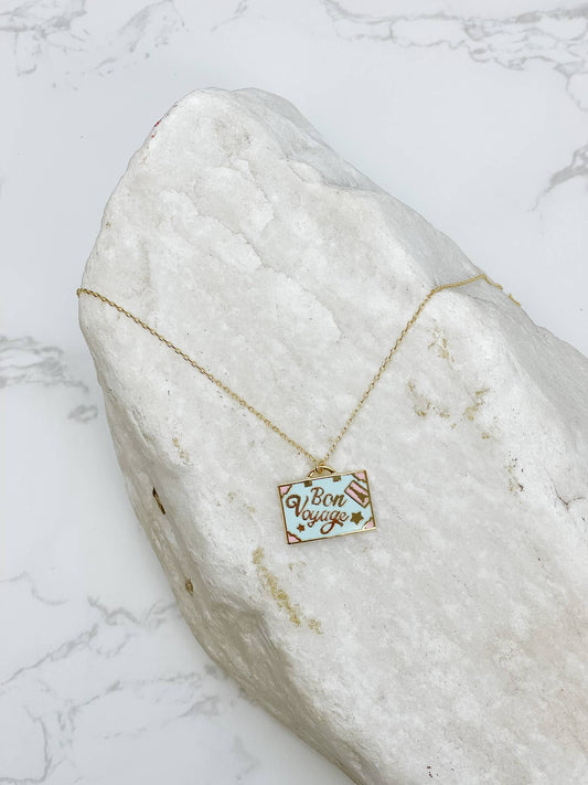 Collier Valise "Bon Voyage"