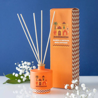 Diffuseur à roseaux Ambre & Safran Marrakech