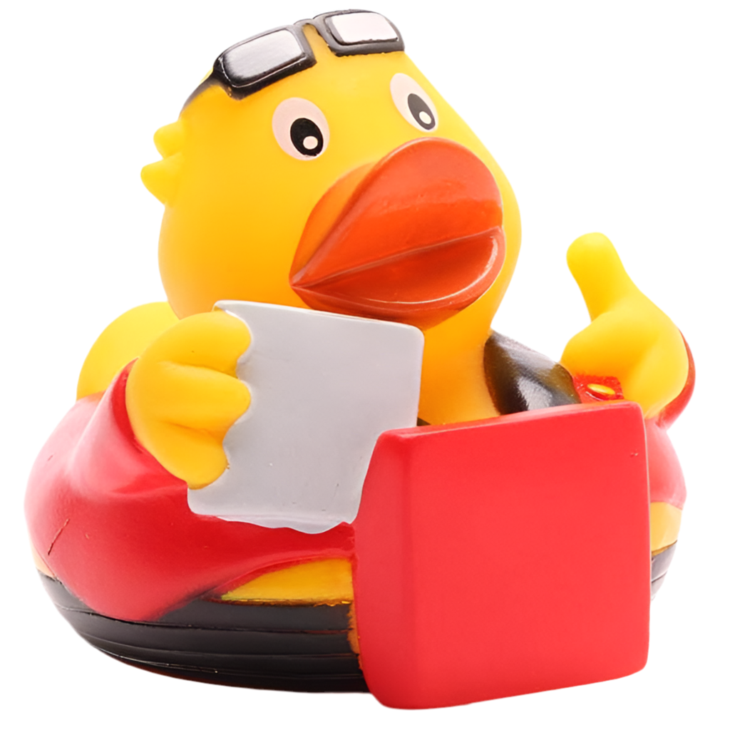 Canard Livreur de pizzas