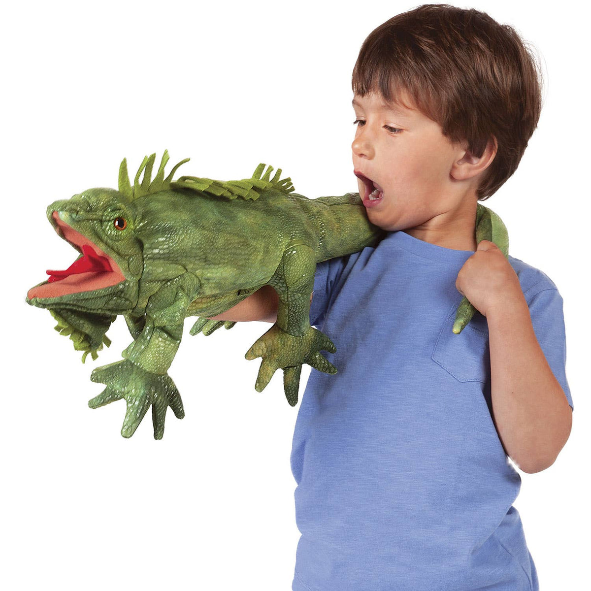 Marionnette à Main Iguane