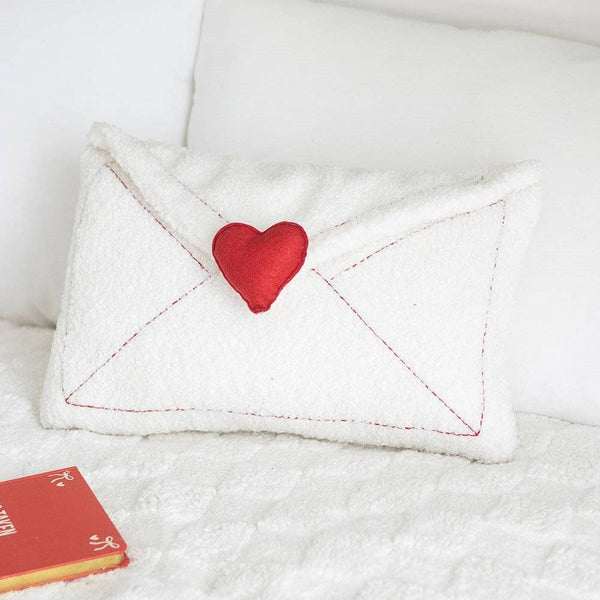 Valentijnskussen met liefdesbrief
