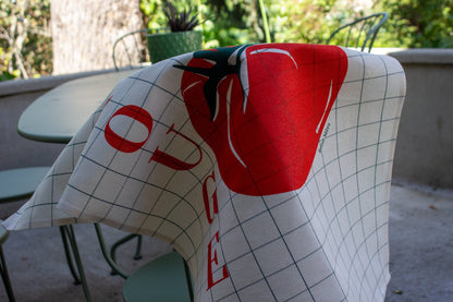 Red Tomato Tea Towel