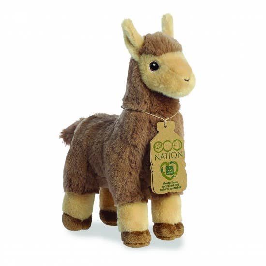 Peluche Eco Nation Lama Beige