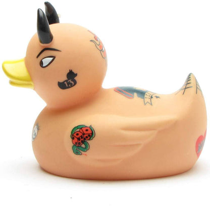 Getatoeëerde duivelse eend