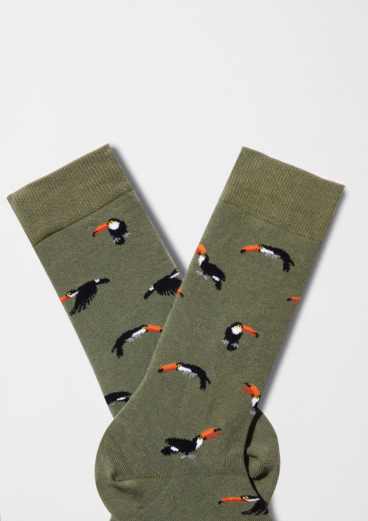 Chaussettes BeToucan Vert Kaki