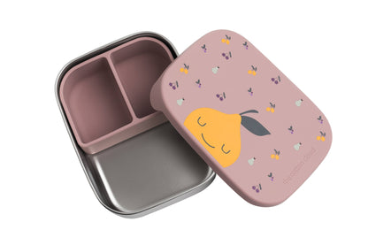 STAINLESS STEEL LUNCH BOX with compartments for CHILDREN Fruity