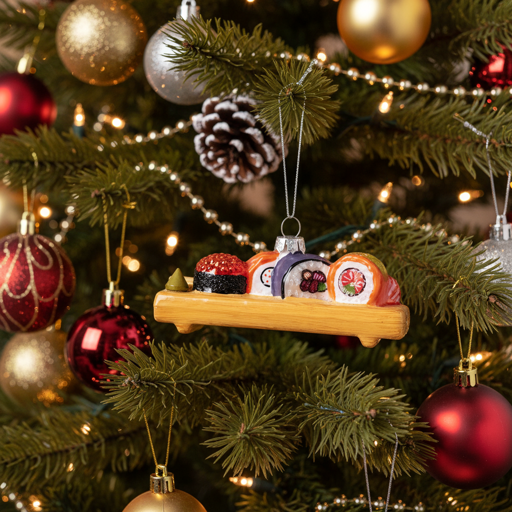 Décoration à suspendre Plateau de Sushis